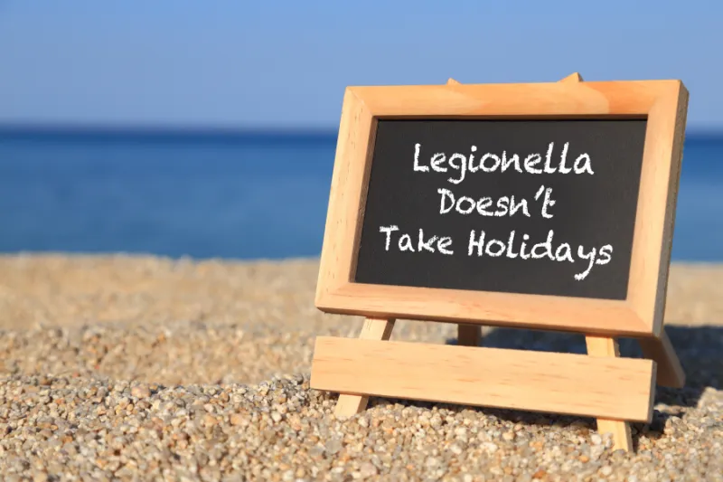 Legionella loves summer like we do