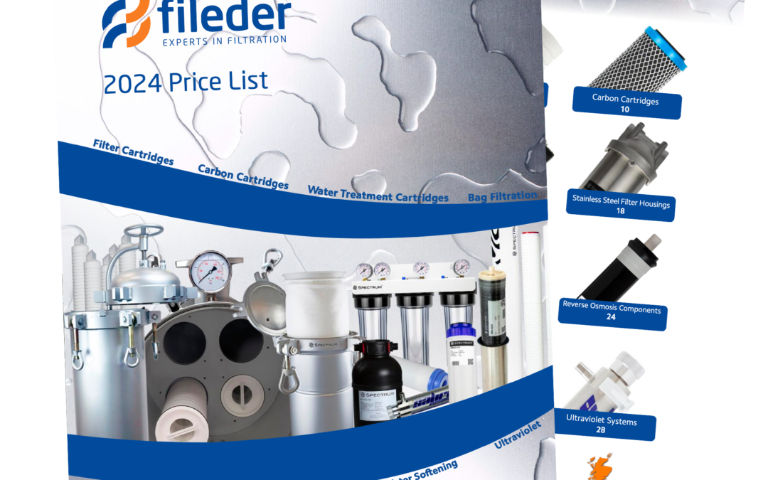 Price List 2024 Fileder Filter Systems