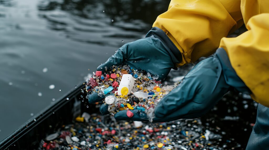 What are microplastics and why are they harmful to human health?