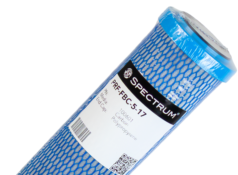 SPECTRUM FibreOnyx Carbon Filter to suit PRF-RO – PRF-FBC-5-17